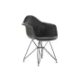 Chaise à Accoudoirs DKD Home Decor Gris foncé Métal 64 x 59 x 84 cm de DKD Home Decor, Chaises - Réf : S3034074, Prix : 124,0...