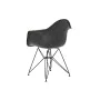 Chair with Armrests DKD Home Decor Dark grey Metal 64 x 59 x 84 cm by DKD Home Decor, Chairs - Ref: S3034074, Price: 124,04 €...