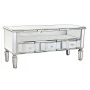 Meubles de télévision DKD Home Decor Argenté Miroir MDF (112 x 50 x 45 cm) de DKD Home Decor, Tables et supports de télévisio...