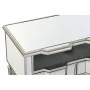 Meubles de télévision DKD Home Decor Argenté Miroir MDF (112 x 50 x 45 cm) de DKD Home Decor, Tables et supports de télévisio...