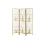 Folding screen DKD Home Decor 136 x 2,5 x 180 cm Metal Bamboo 30 x 40 cm by DKD Home Decor, Panel Screens - Ref: S3034087, Pr...