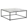 Centre Table DKD Home Decor White Black Metal MDF Wood 80 x 80 x 34 cm by DKD Home Decor, Coffee Tables - Ref: S3034114, Pric...