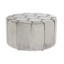 Repose-pied DKD Home Decor Beige Polyester Bois MDF (86 x 86 x 48 cm) de DKD Home Decor, Poufs et repose-pieds - Réf : S30341...