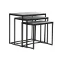 Juego de 3 Mesitas DKD Home Decor Negro 58 x 36,5 x 53,5 cm de DKD Home Decor, Mesas - Ref: S3034136, Precio: 237,12 €, Descu...