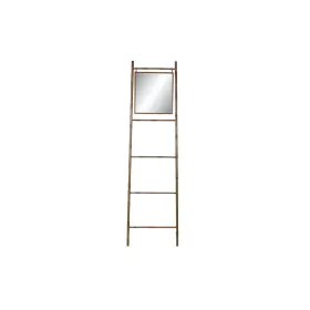 Free-Standing Towel Rack DKD Home Decor Mirror Metal Mustard (55 x 3 x 190 cm) by DKD Home Decor, Towel rails - Ref: S3034140...