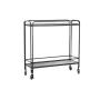 Consola DKD Home Decor Cristal Negro Metal (80 x 28 x 80,5 cm) de DKD Home Decor, Mesas - Ref: S3034142, Precio: 175,90 €, De...