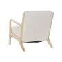 Fauteuil DKD Home Decor Beige Polyester Bois MDF (65 x 77 x 73 cm) de DKD Home Decor, Chaises - Réf : S3034148, Prix : 226,75...