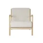 Fauteuil DKD Home Decor Beige Polyester Bois MDF (65 x 77 x 73 cm) de DKD Home Decor, Chaises - Réf : S3034148, Prix : 226,75...