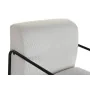 Fauteuil DKD Home Decor Noir Polyester Blanc Fer (64 x 74 x 79 cm) de DKD Home Decor, Chaises - Réf : S3034150, Prix : 284,19...