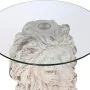 Side table DKD Home Decor Lion 52 x 44 x 72 cm Crystal Grey Metal White Magnesium by DKD Home Decor, Tables - Ref: S3034154, ...