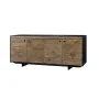 Buffet DKD Home Decor Bois Pin Bois Recyclé Noir Multicouleur Naturel 180 x 48 x 76 cm de DKD Home Decor, Buffets, crédences ...