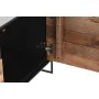 Móvel de TV DKD Home Decor 144,5 x 40 x 51 cm Preto Laranja Madeira Reciclada Pinheiro de DKD Home Decor, Mesas e suportes pa...