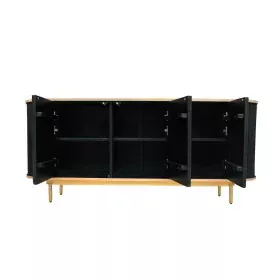 Credenza DKD Home Decor 177 x 45 x 75 cm Naturale Nero Rovere Legno di mango di DKD Home Decor, Credenze e buffet - Rif: S303...