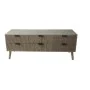 Móvel de TV DKD Home Decor Abeto Castanho Madeira MDF 120 x 40 x 47 cm de DKD Home Decor, Mesas e suportes para TV - Ref: S30...