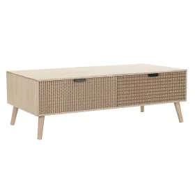 Mesa de Centro DKD Home Decor Marrón Madera Abeto Plástico Madera MDF 120 x 60 x 42,5 cm de DKD Home Decor, Mesas de café - R...