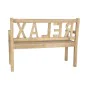 Banco DKD Home Decor Relax 120 x 44 x 87 cm Natural Madeira de cedro Alumínio de DKD Home Decor, Bancos - Ref: S3034230, Preç...