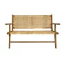 Banco DKD Home Decor Marrón Natural 120 x 76 x 68 cm de DKD Home Decor, Bancos - Ref: S3034231, Precio: 266,48 €, Descuento: %