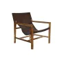 Armchair DKD Home Decor Natural Dark brown Teak 66 x 73 x 77 cm by DKD Home Decor, Chairs - Ref: S3034235, Price: 274,46 €, D...