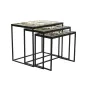 Juego de 3 mesas DKD Home Decor Negro Verde Dorado 60 x 40 x 50 cm de DKD Home Decor, Mesas - Ref: S3034260, Precio: 167,77 €...