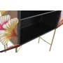 Buffet DKD Home Decor 85 x 35 x 155 cm Verre Noir Rose Doré Métal Jaune de DKD Home Decor, Buffets, crédences et vaisseliers ...