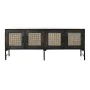 Credenza DKD Home Decor Marrone Rattan Legno di mango (155 x 40 x 61,5 cm) di DKD Home Decor, Credenze e buffet - Rif: S30342...