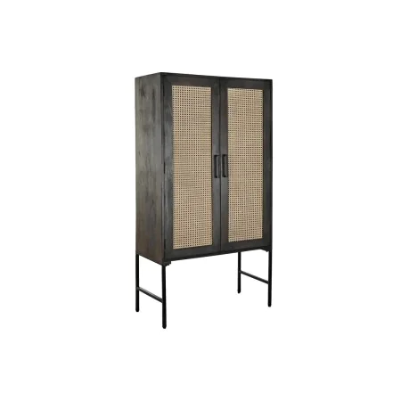 Credenza DKD Home Decor Legno Legno di mango Marrone Nero 85 x 40 x 162,5 cm di DKD Home Decor, Credenze e buffet - Rif: S303...