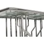 Table de Salle à Manger DKD Home Decor Argenté Verre Acier (180 x 90 x 75 cm) de DKD Home Decor, Tables - Réf : S3034277, Pri...