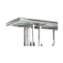 Consola DKD Home Decor Cristal Aço (120 x 40 x 78 cm) de DKD Home Decor, Jogos de móveis - Ref: S3034279, Preço: 448,68 €, De...