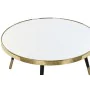 Table Basse DKD Home Decor Glamour Doré Argenté Acier Miroir 82,5 x 82,5 x 40 cm de DKD Home Decor, Tables basses - Réf : S30...