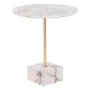 Mesa de apoio DKD Home Decor Mármore Aço Resina (45 x 45 x 50 cm) de DKD Home Decor, Jogos de móveis - Ref: S3034296, Preço: ...