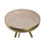 Side table DKD Home Decor Pink Golden Aluminium Lacquered (43 x 43 x 61 cm) by DKD Home Decor, Tables - Ref: S3034313, Price:...