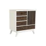 Cajonera DKD Home Decor Metal Blanco Colonial Marrón oscuro Madera de mango (72 x 50 x 75 cm) de DKD Home Decor, Cómodas y ca...