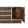 Chest of drawers DKD Home Decor Metal White Colonial Dark brown Mango wood (72 x 50 x 75 cm) by DKD Home Decor, Chest of Draw...