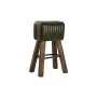 Tabouret DKD Home Decor Bois Marron Cuir Vert (41 x 30 x 79 cm) de DKD Home Decor, Tabourets - Réf : S3034333, Prix : 144,00 ...