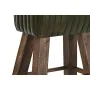 Stool DKD Home Decor Wood Brown Leather Green (41 x 30 x 79 cm) by DKD Home Decor, Barstools - Ref: S3034333, Price: 127,87 €...