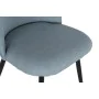 Chaise de Salle à Manger DKD Home Decor Noir Bleu 50 x 52 x 84 cm de DKD Home Decor, Chaises - Réf : S3034360, Prix : 70,05 €...