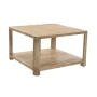 Mesa de Centro DKD Home Decor Marrom claro Madeira de mangueira 76 x 76 x 45 cm de DKD Home Decor, Mesas de café - Ref: S3034...