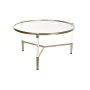 Centre Table DKD Home Decor Glamour Transparent Golden Acrylic Metal 87 x 87 x 50 cm by DKD Home Decor, Coffee Tables - Ref: ...