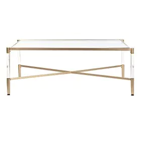 Centre Table DKD Home Decor Metal Acrylic Glamour (120 x 70 x 45 cm) by DKD Home Decor, Coffee Tables - Ref: S3034444, Price:...