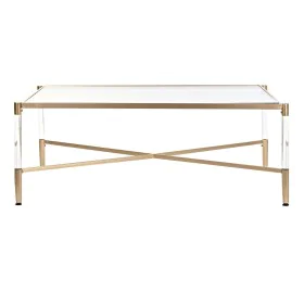 Mesa de Centro DKD Home Decor Metal Acrílico Glamour (120 x 70 x 45 cm) de DKD Home Decor, Mesas de café - Ref: S3034444, Pre...