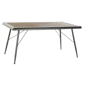 Dining Table DKD Home Decor Fir Natural Metal Light grey 161 x 90 x 75 cm by DKD Home Decor, Dining Tables - Ref: S3034451, P...