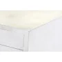 Aparador DKD Home Decor Losangos Branco Latão Madeira de mangueira (157 x 43 x 84 cm) de DKD Home Decor, Armários e aparadore...