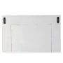 Espelho de parede DKD Home Decor 154 x 4 x 94 cm Madeira Branco Madeira de mangueira Losangos Moderno de DKD Home Decor, Espe...