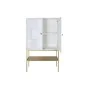 Aparador DKD Home Decor Dorado Metal Blanco Madera de mango (91 x 44 x 152 cm) de DKD Home Decor, Armarios y aparadores - Ref...