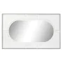 Wall mirror DKD Home Decor White Mango wood Rhombus Modern (154 x 4 x 94 cm) by DKD Home Decor, Wall-Mounted Mirrors - Ref: S...