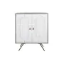 Aparador DKD Home Decor Cinzento Dourado Branco Latão Madeira de mangueira (93 x 41 x 114 cm) de DKD Home Decor, Armários e a...