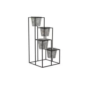 Vaso DKD Home Decor Grigio Metallo Consumato 34 x 34 x 71 cm di DKD Home Decor, Cachepot - Rif: S3034644, Prezzo: 78,70 €, Sc...