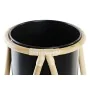 Planter DKD Home Decor Natural Black Metal Colonial Bamboo (26 x 26 x 40 cm) by DKD Home Decor, Cachepots - Ref: S3034699, Pr...