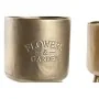 Set de pots de fleurs DKD Home Decor 25,5 x 25,5 x 44 cm Métal (2 Unités) de DKD Home Decor, Cache-pots - Réf : S3034712, Pri...