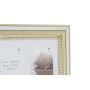 Cornice Portafoto DKD Home Decor Luxury Cristallo polistirene Dorato Argentato Tradizionale 46,5 x 2 x 28,5 cm (2 Unità) di D...